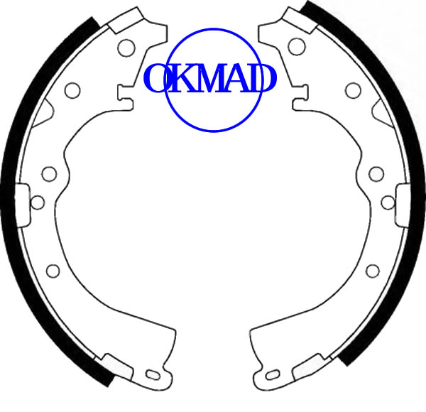 TOYOTA PREVIA TOWN LITE ACE NOAH ESTIMA LUCIDA EMINA Drum Brake shoes set FMSI:1358-S709 OEM:04495-28080 K2335A GS7334